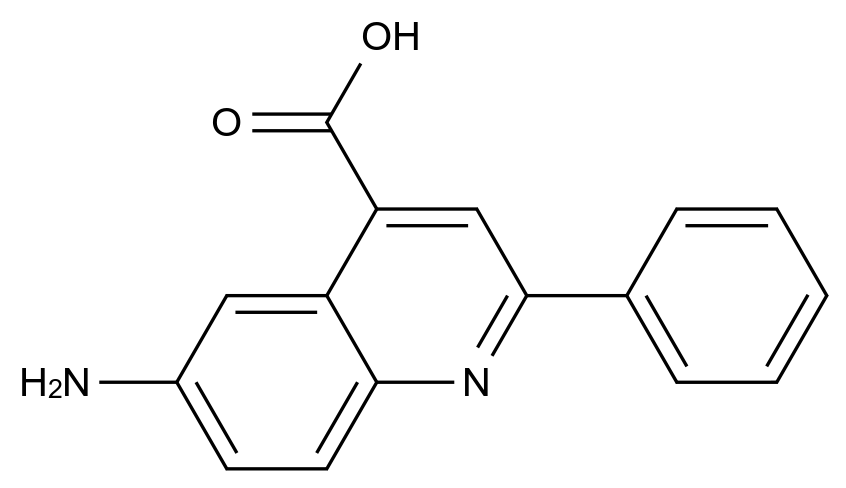 6-amino-2-phenyl-quinoline-4-carboxylic acid_109540-22-9